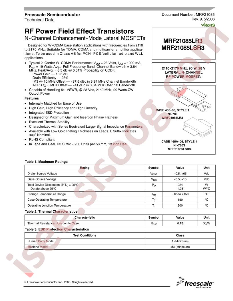 MRF21085LR3