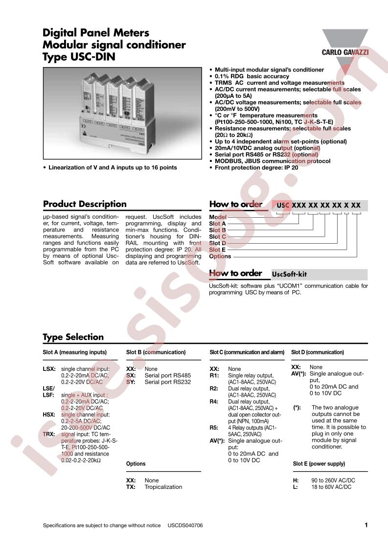USC-DINHSXSXR2LTX