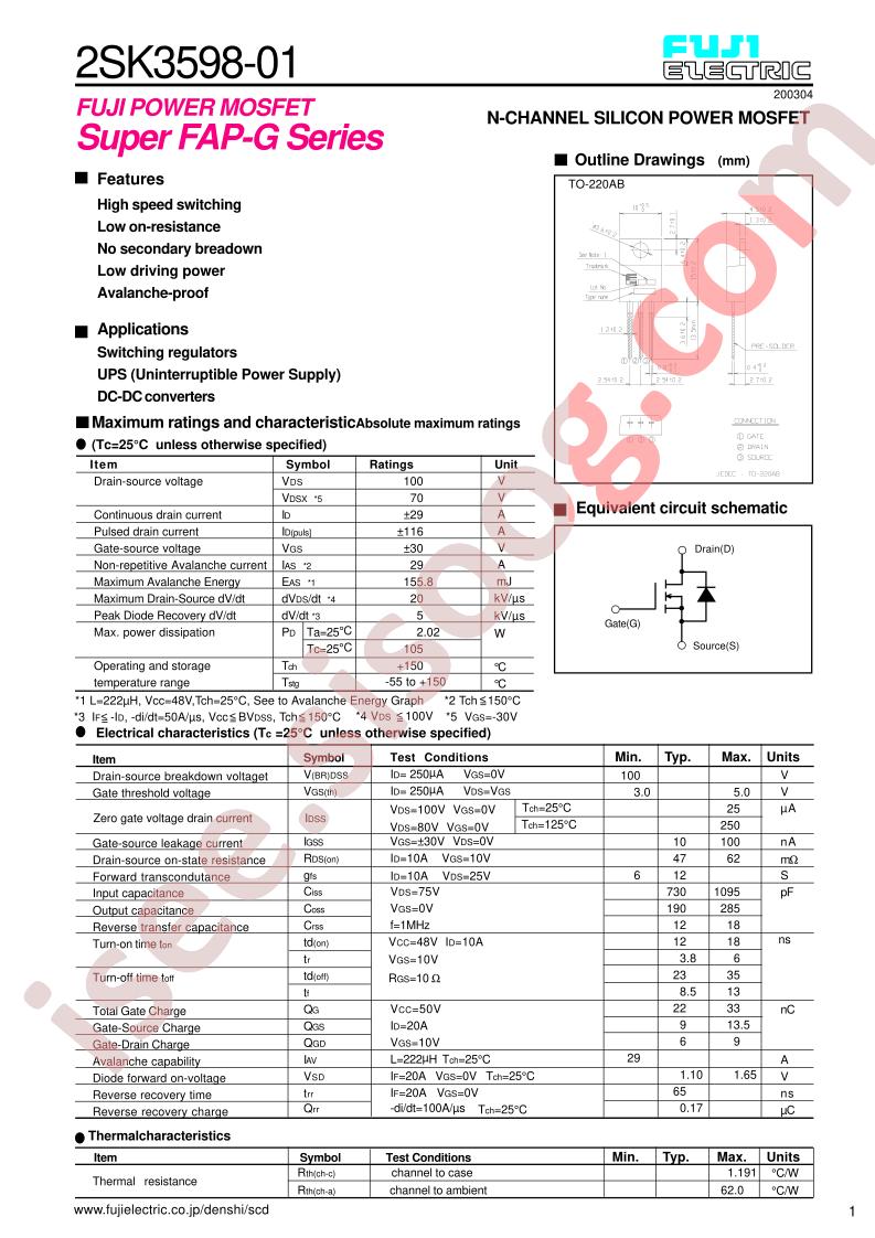 2SK3598-01