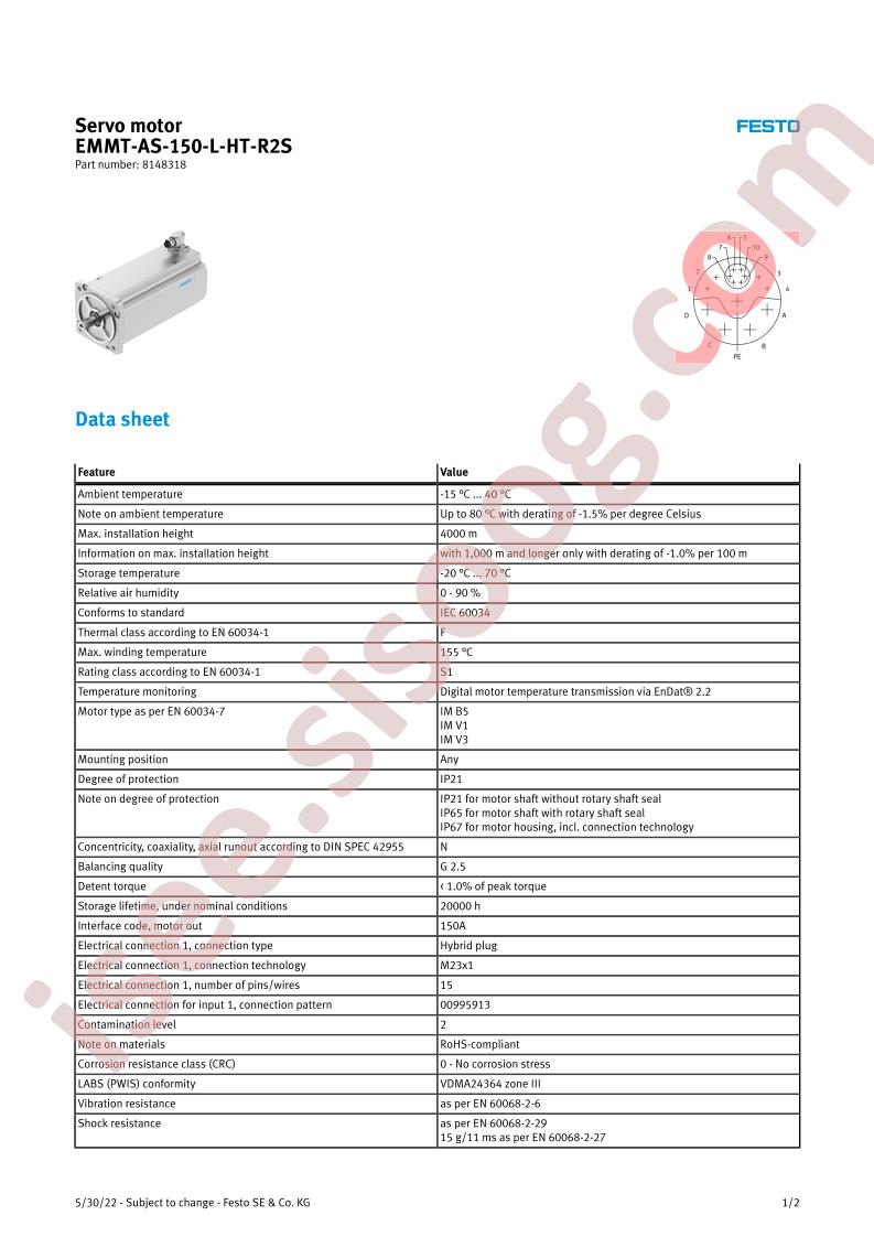 EMMT-AS-150-L-HT-R2S