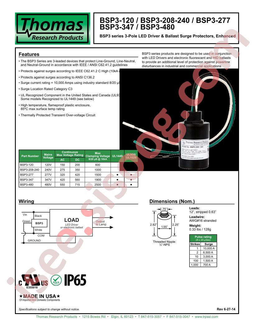 BSP3-208-240