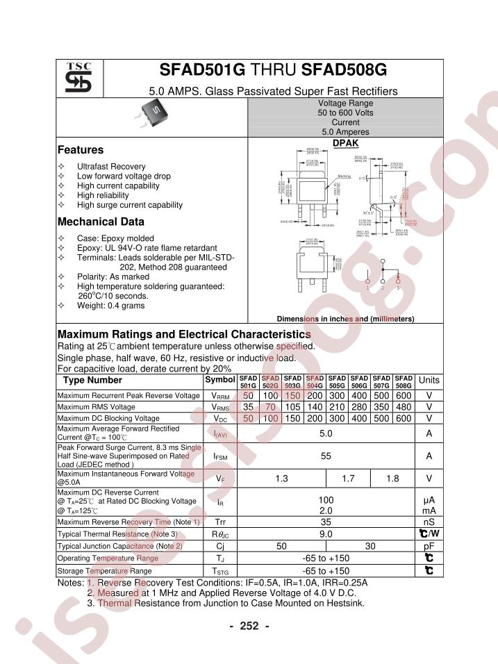 SFAD505G