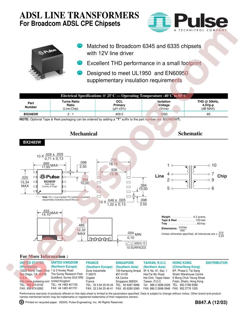 BX2483W