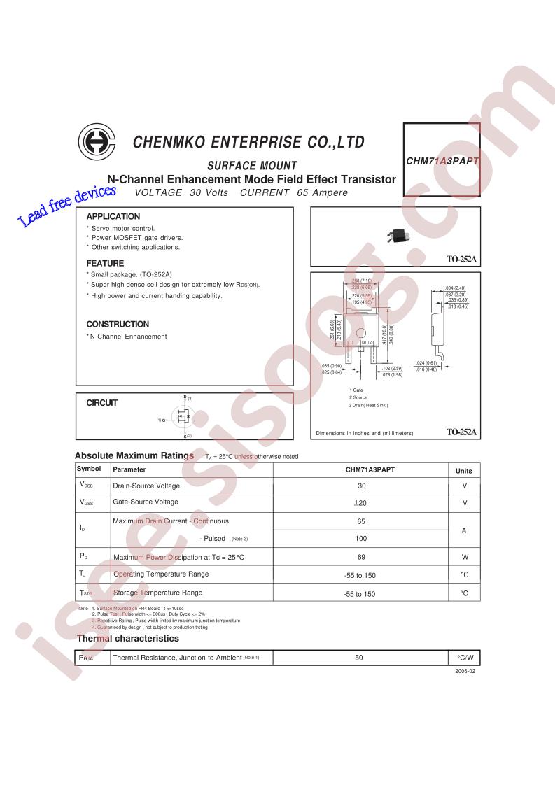 CHM71A3PAPT
