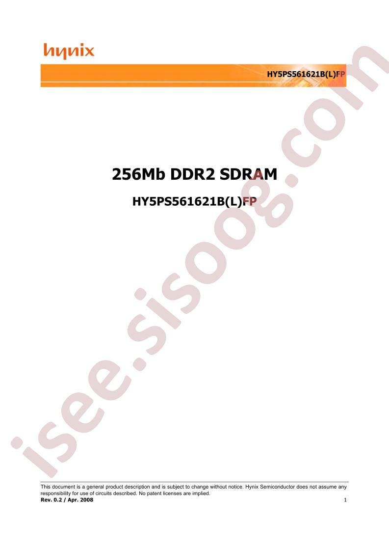 HY5PS561621BFPS5