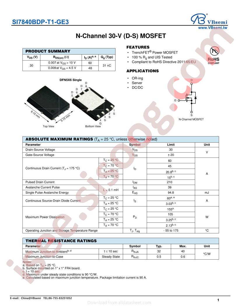 SI7840BDP-T1-GE3