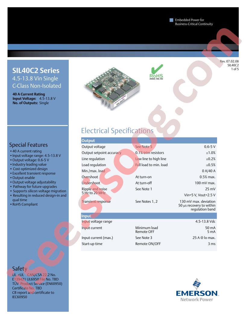 SIL40C2-00SADJ-HJ