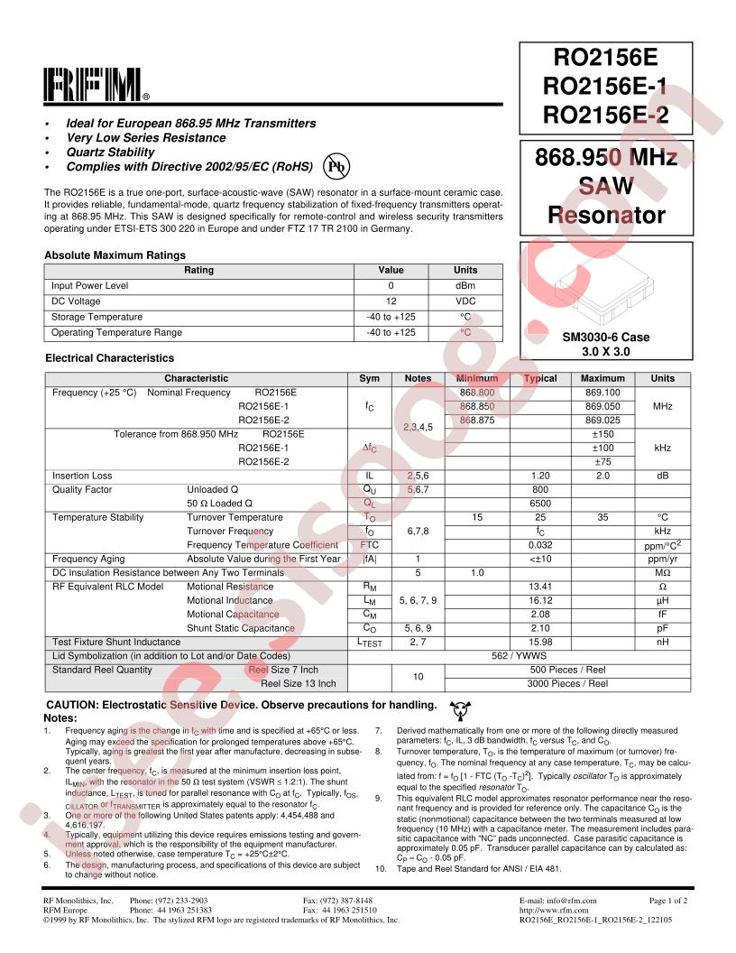 RO2156E-1