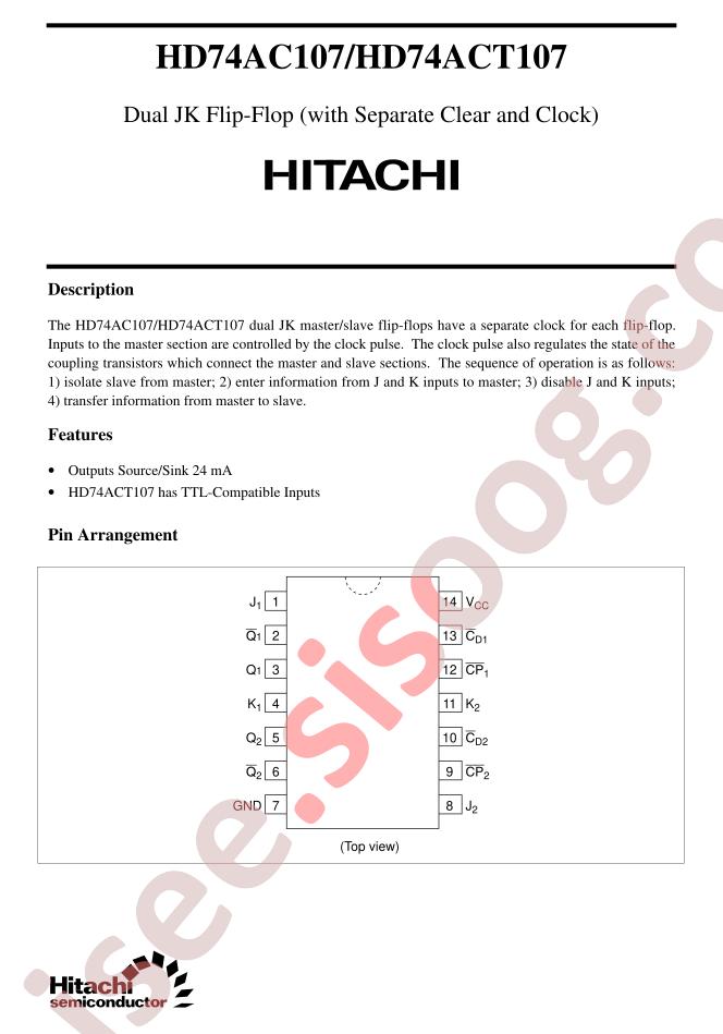 HD74AC107