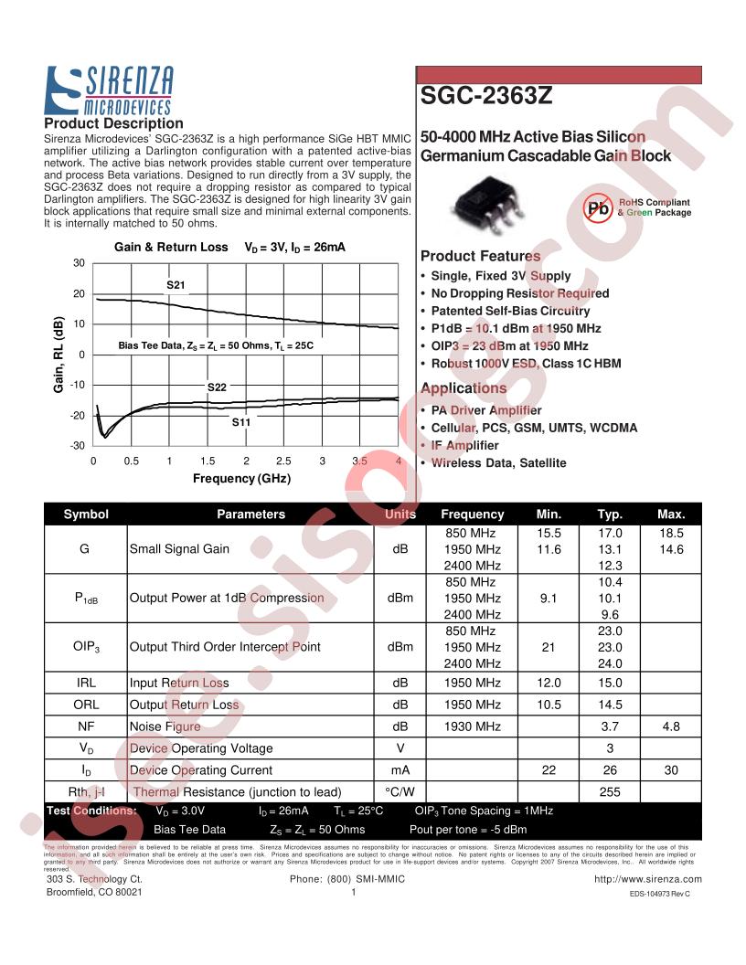 SGC-2363Z