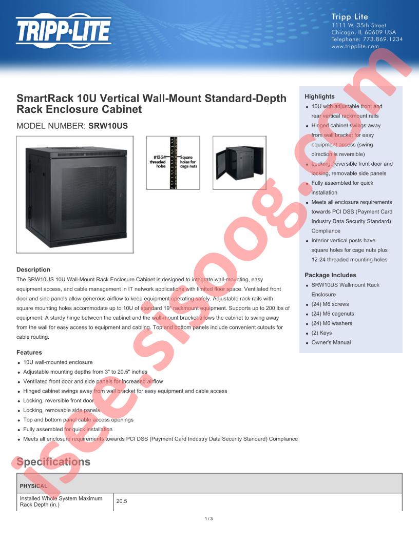 SRW10US
