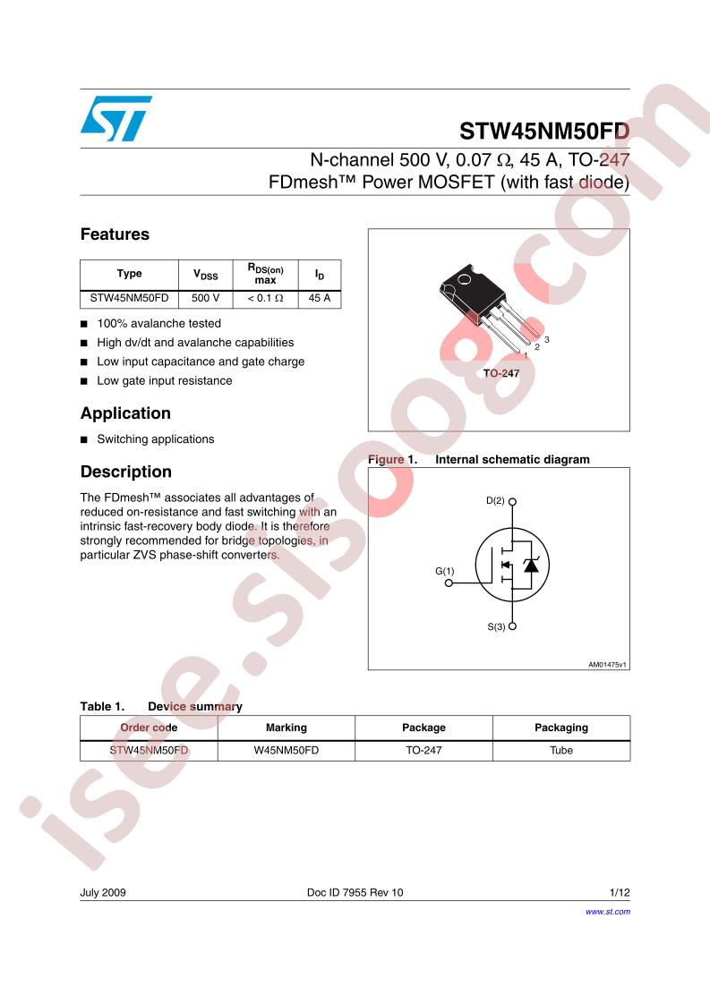 STW45NM50FD_09