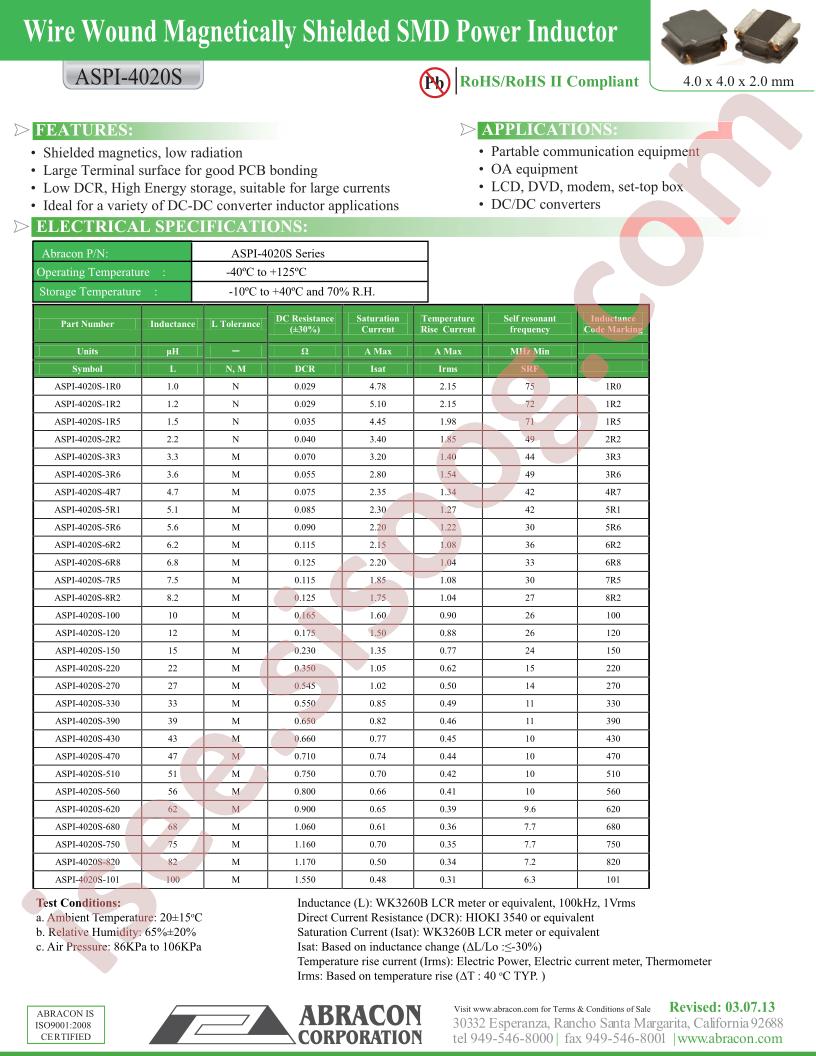 ASPI-4020S-150