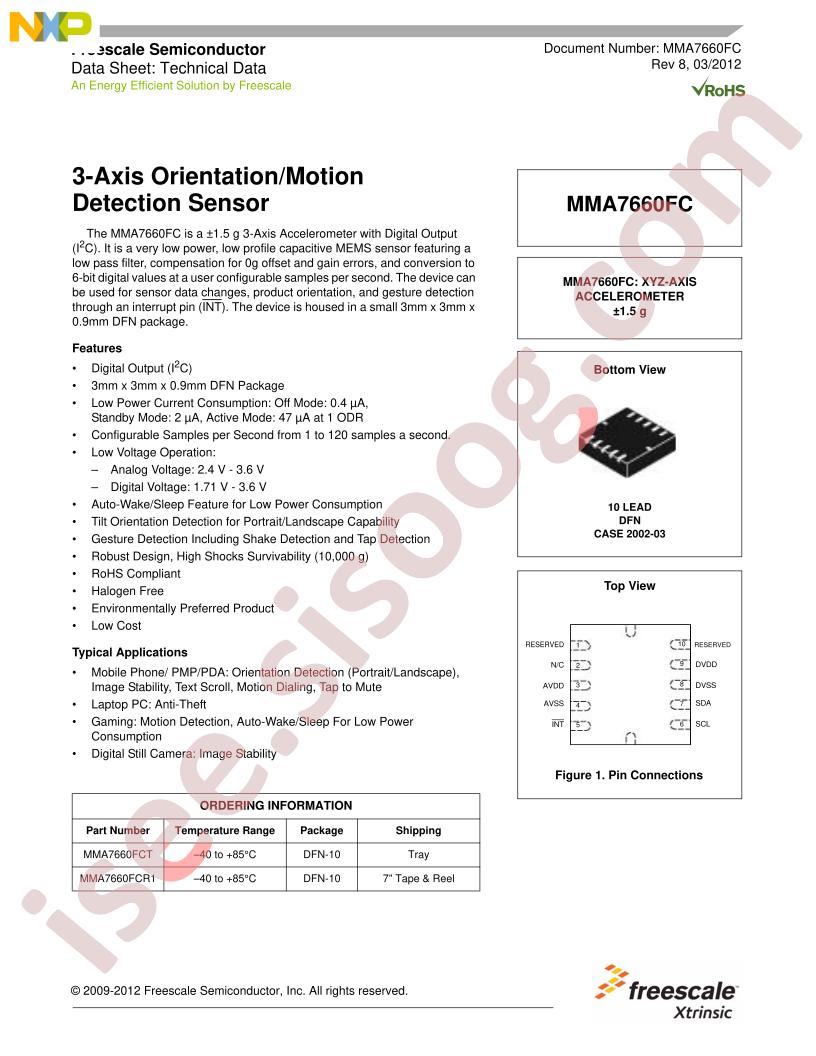 MMA7660FCR1
