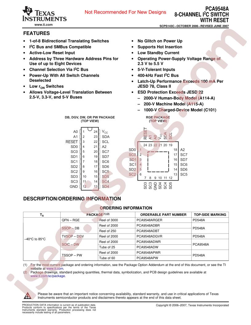 PCA9548ADBT