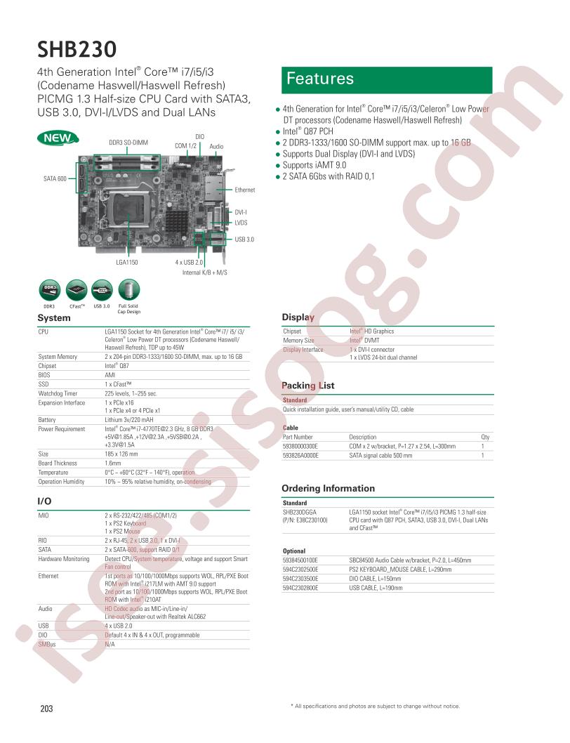 SHB230