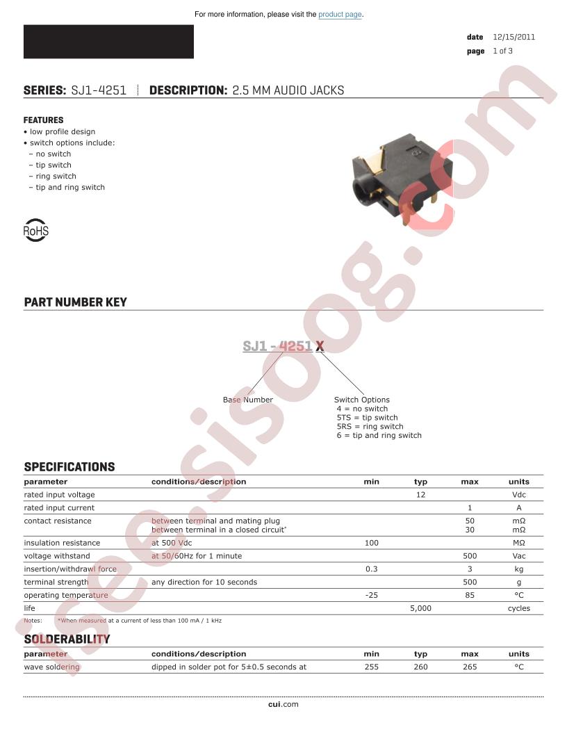 SJ1-42515RS