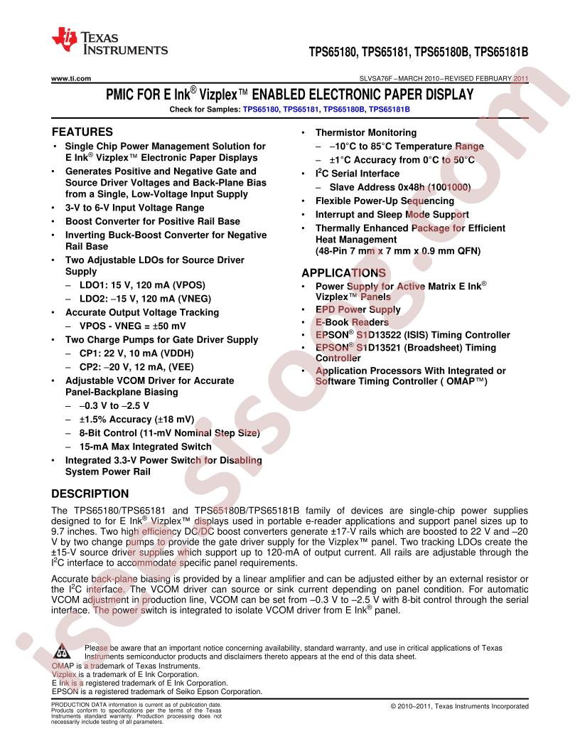 TPS65181B