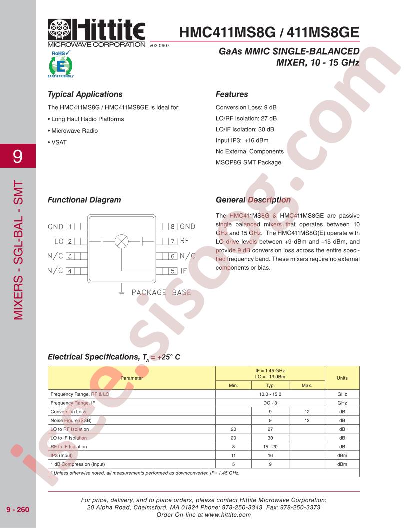 HMC411MS8GE