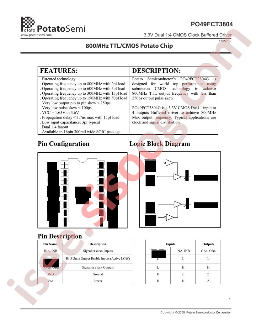 PO49FCT3804S