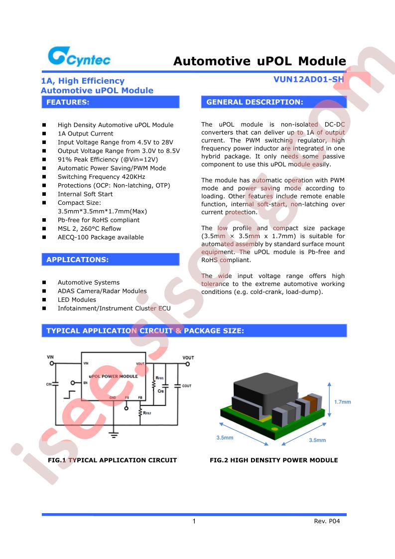 VUN12AD01-SH