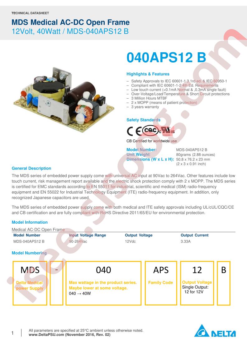 MDS-040APS12B