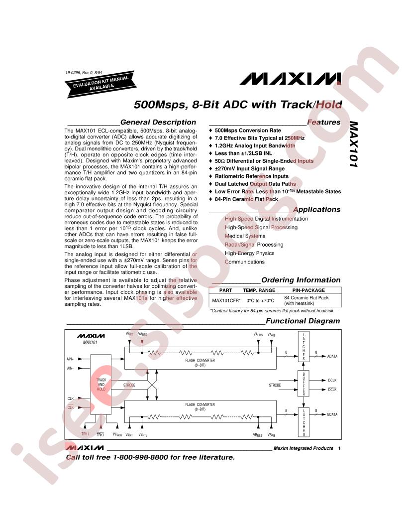 MAX101