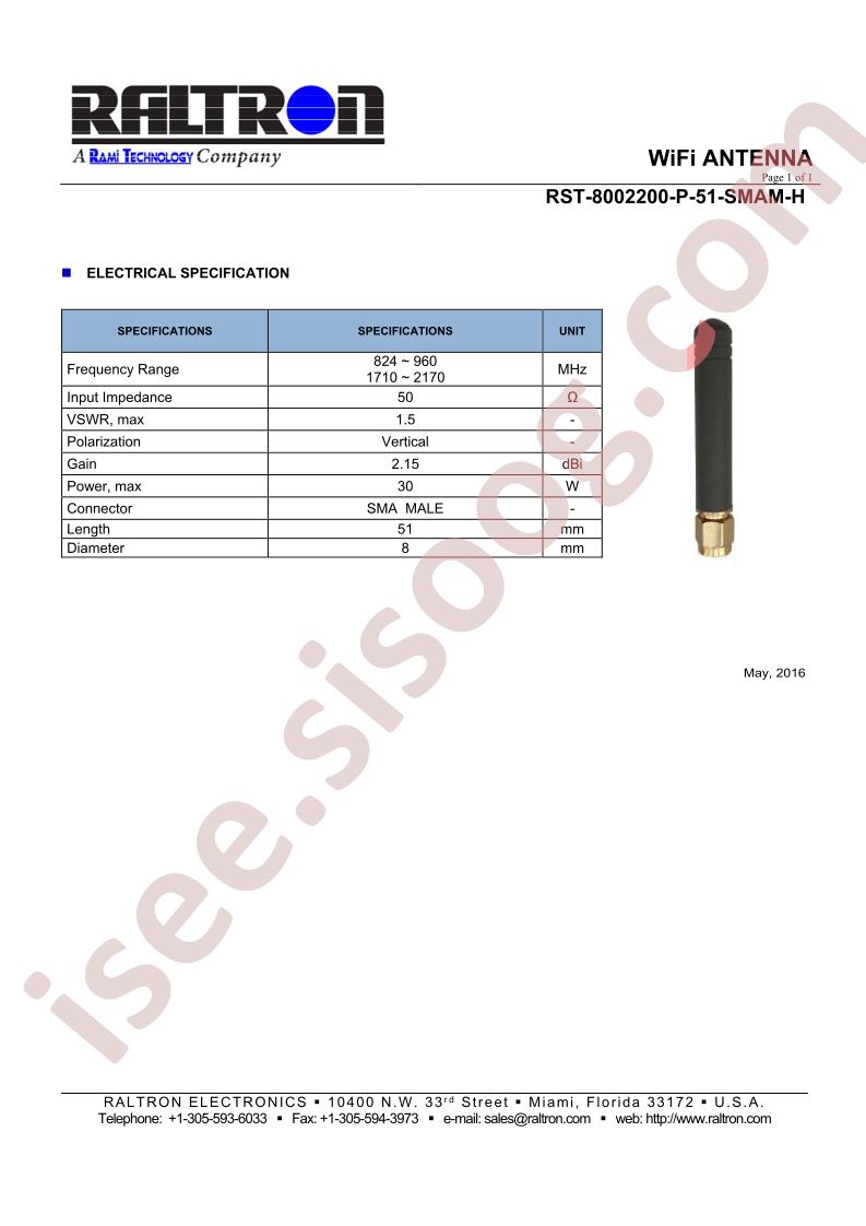 RST-8002200-P-51-SMAM-H