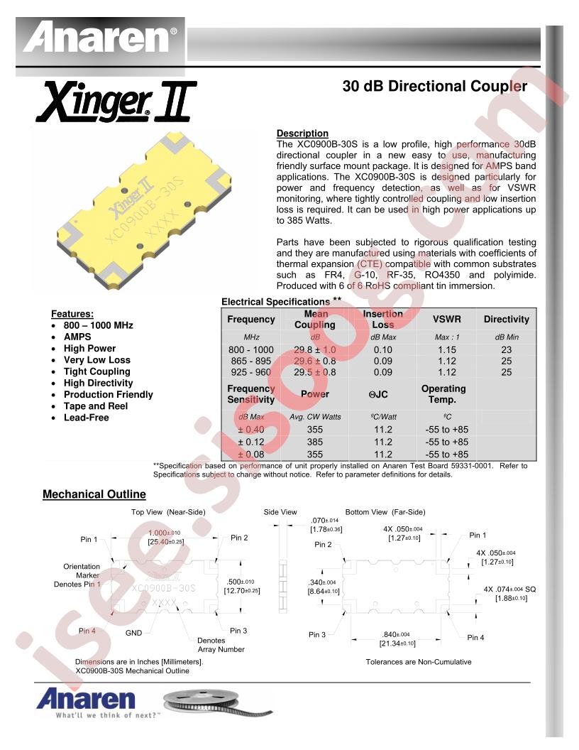 XC0900B-30S