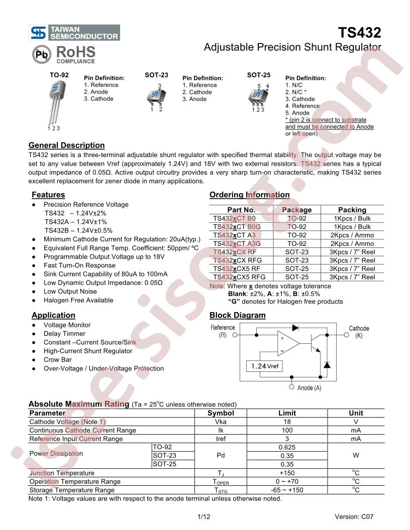 TS432XCTA3G