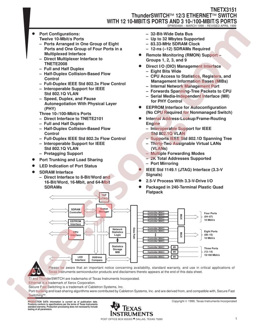 TNETX3151