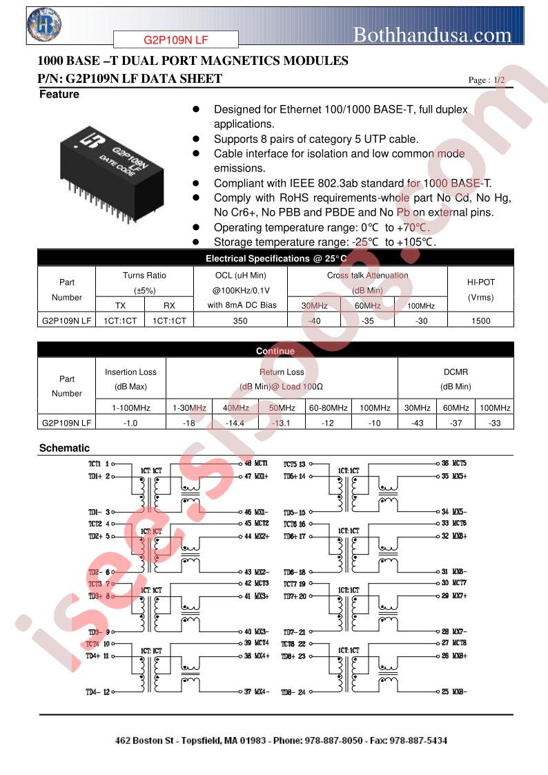 G2P109NLF