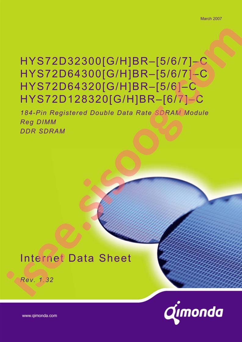 HYS72D32300GBR-7-C