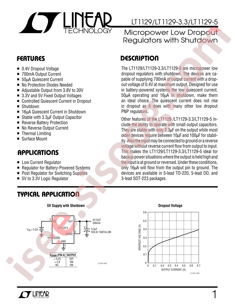 LT1129IST-3.3