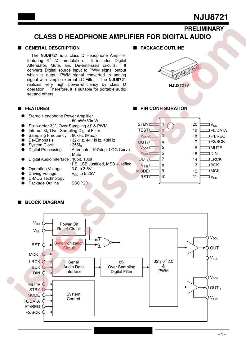 NJU8721V