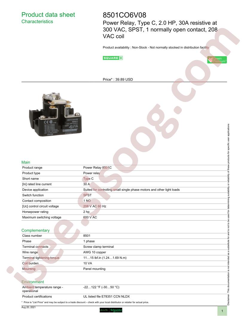 8501CO6V08