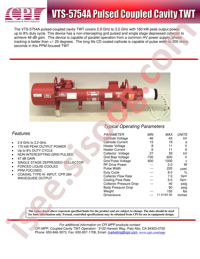 VTS5754A