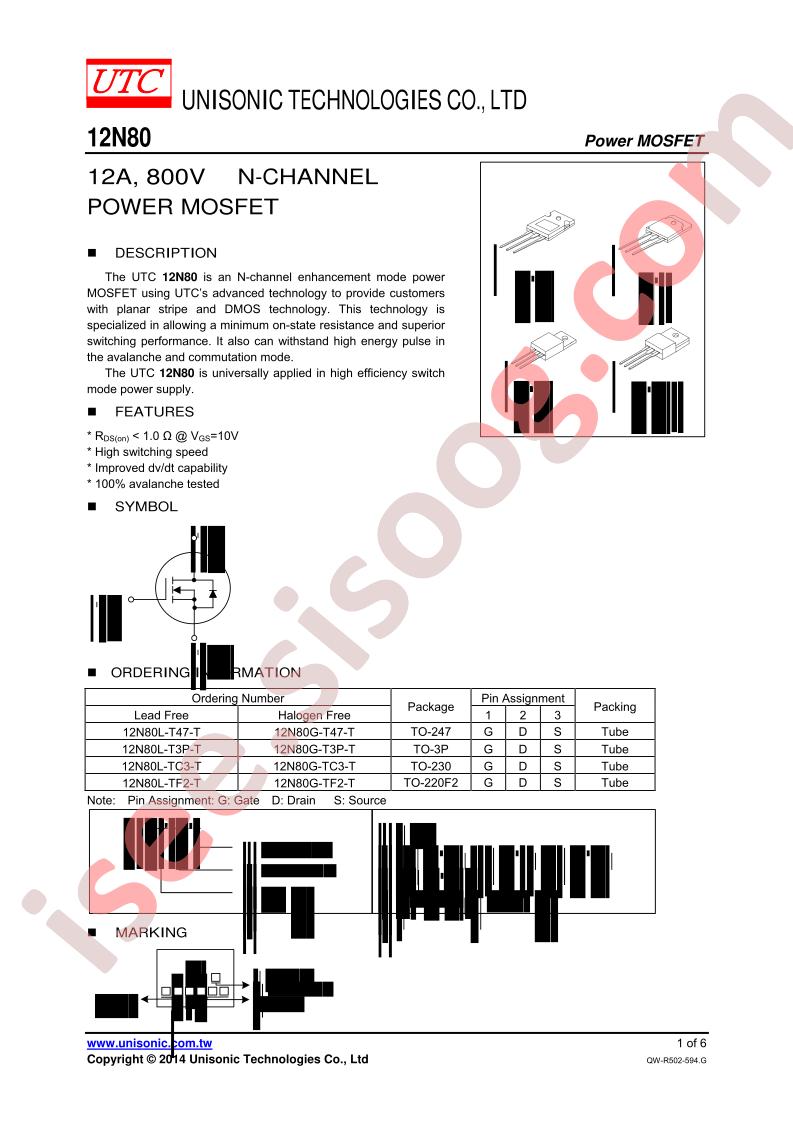 12N80L-TF2-T