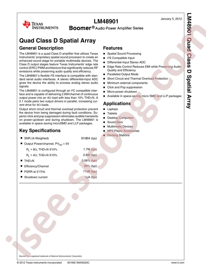 LM48901SQE