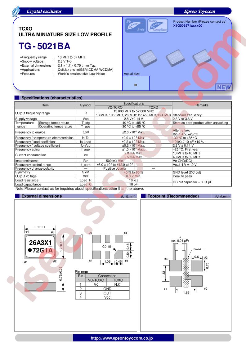 TG-5021BA