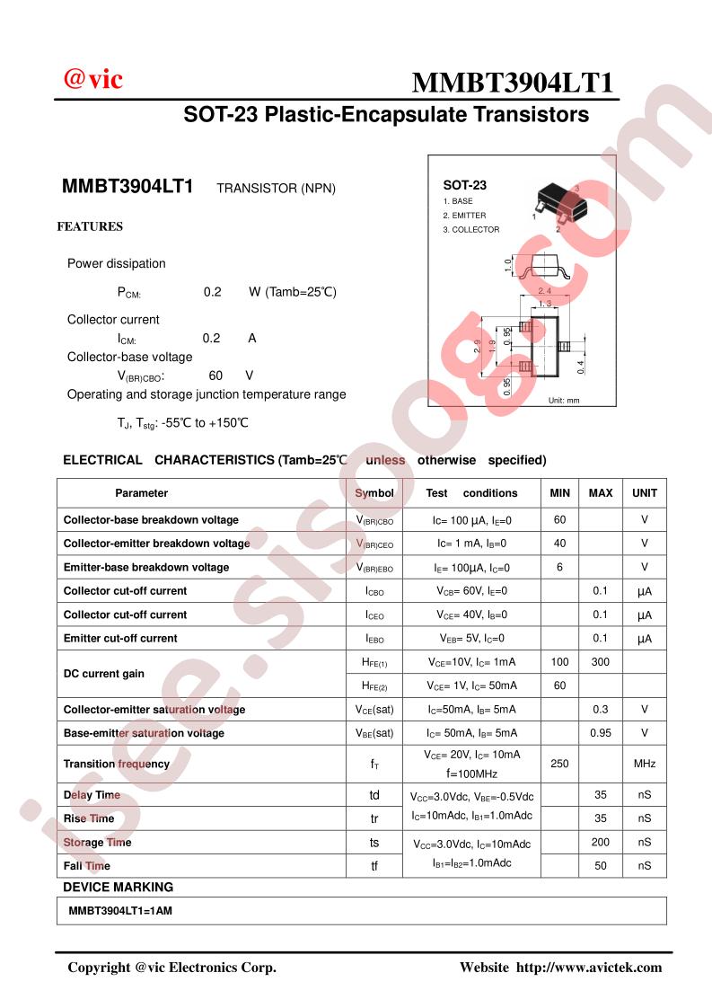 MMBT3904LT1