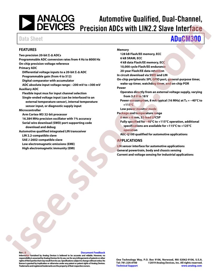ADUCM300WBCPZ