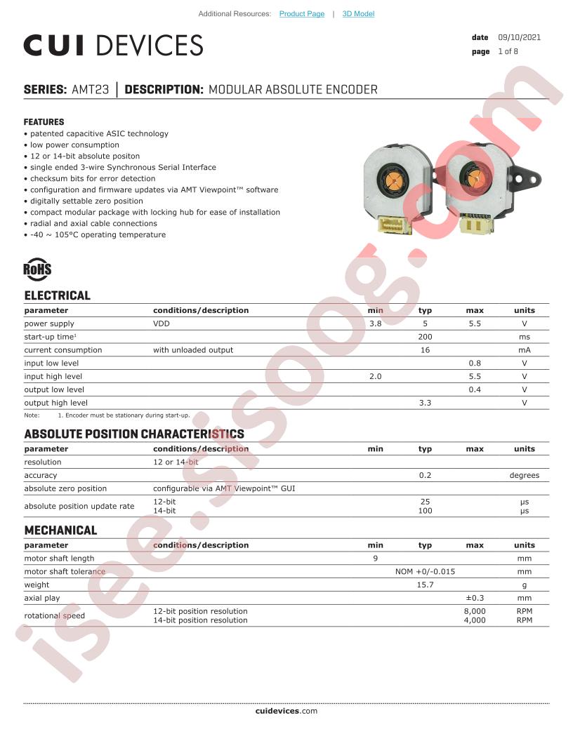 AMT233A-5000-W