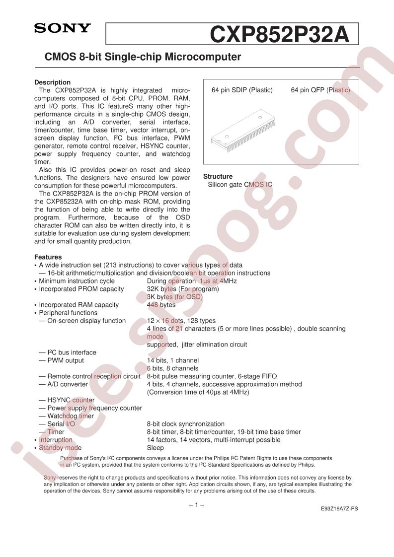 CXP852P32A