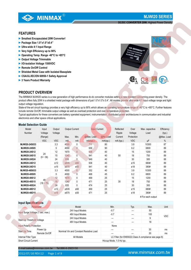 MJWI20-24D12