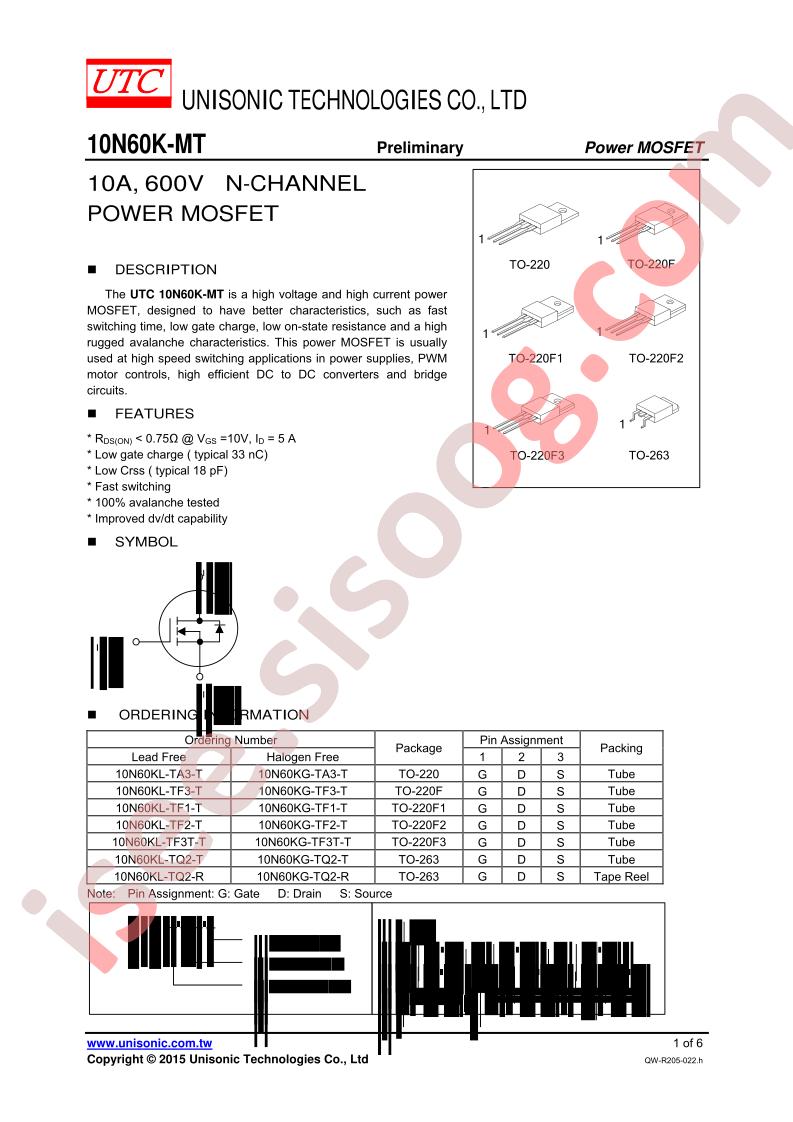 10N60KL-TQ2-R