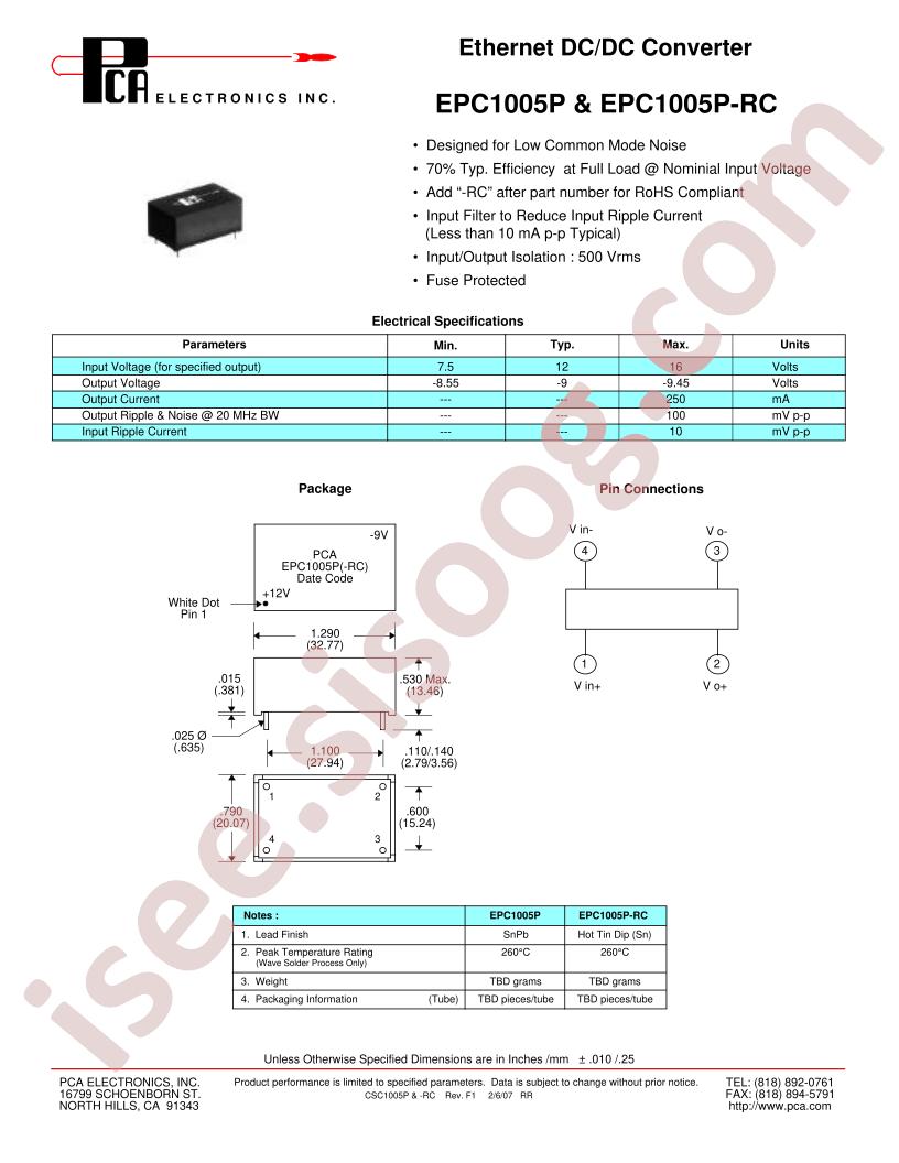 EPC1005P-RC