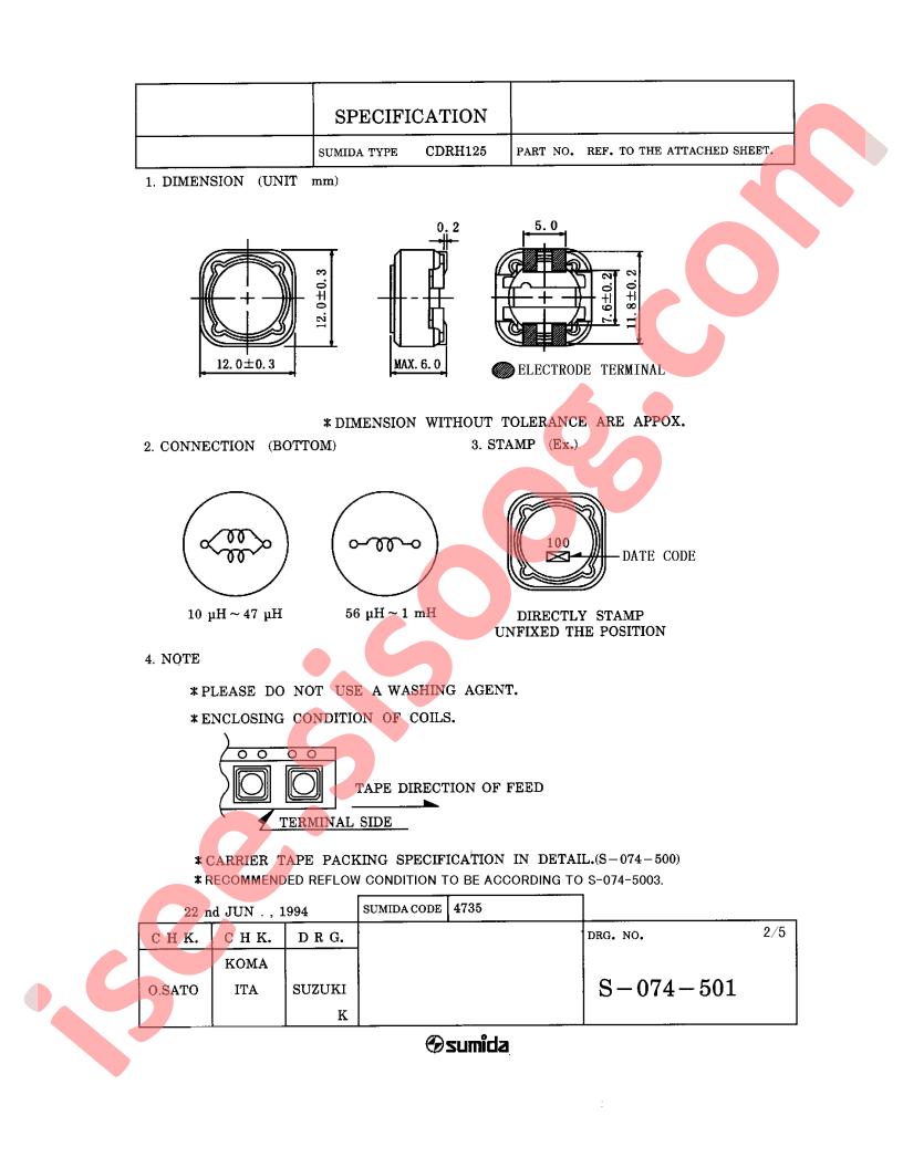 CDRH125-220MC