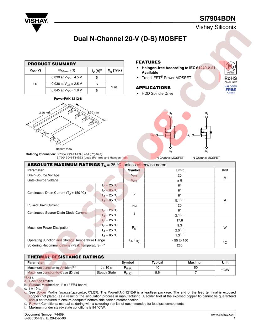 SI7904BDN