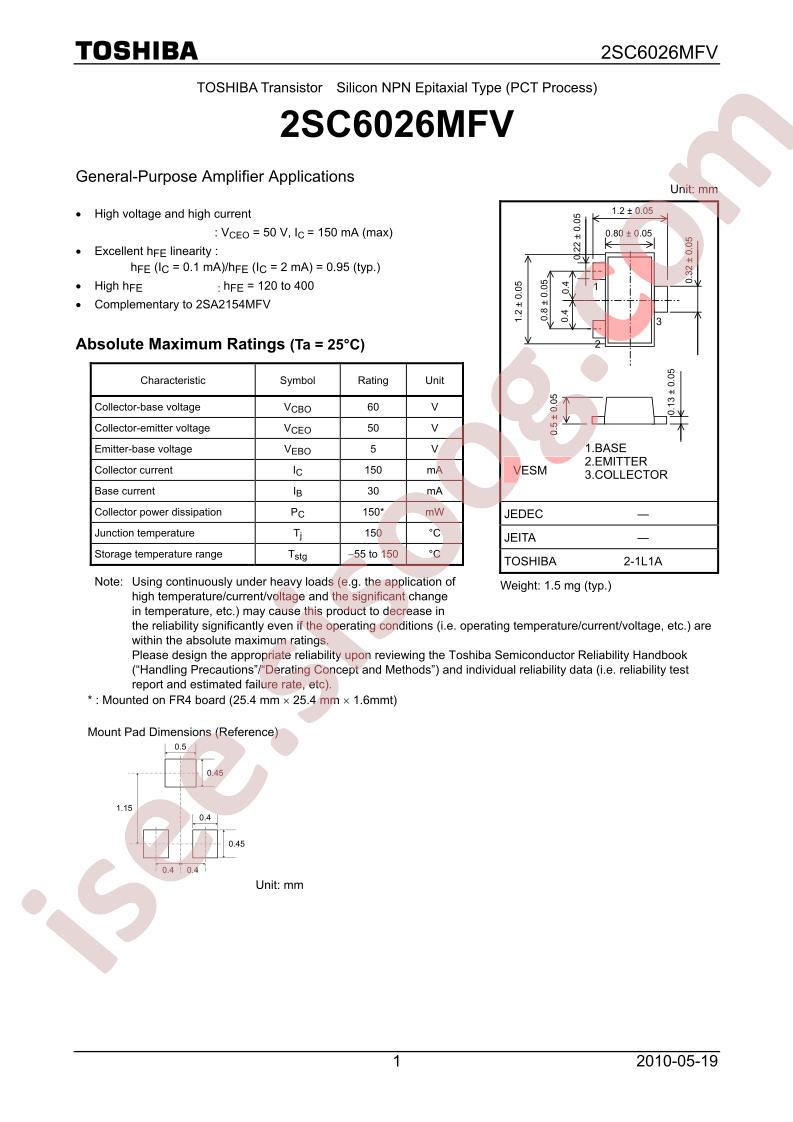 2SC6026MFV